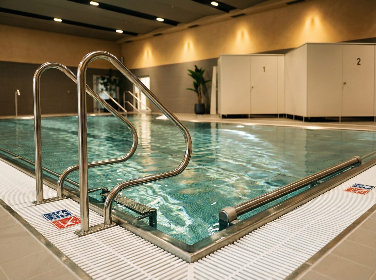 Strefa relaksu i basen solankowy w nowoczesnym sanatorium Balnea Medical SPA