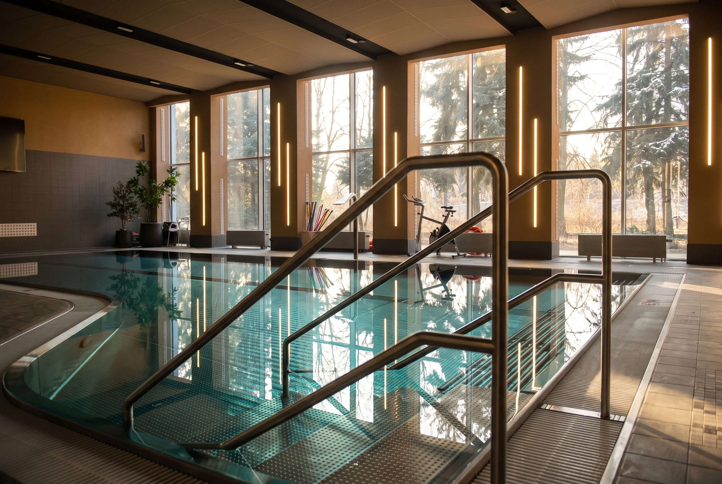 Basen solankowy w Balnea Medical SPA w Inowrocławiu